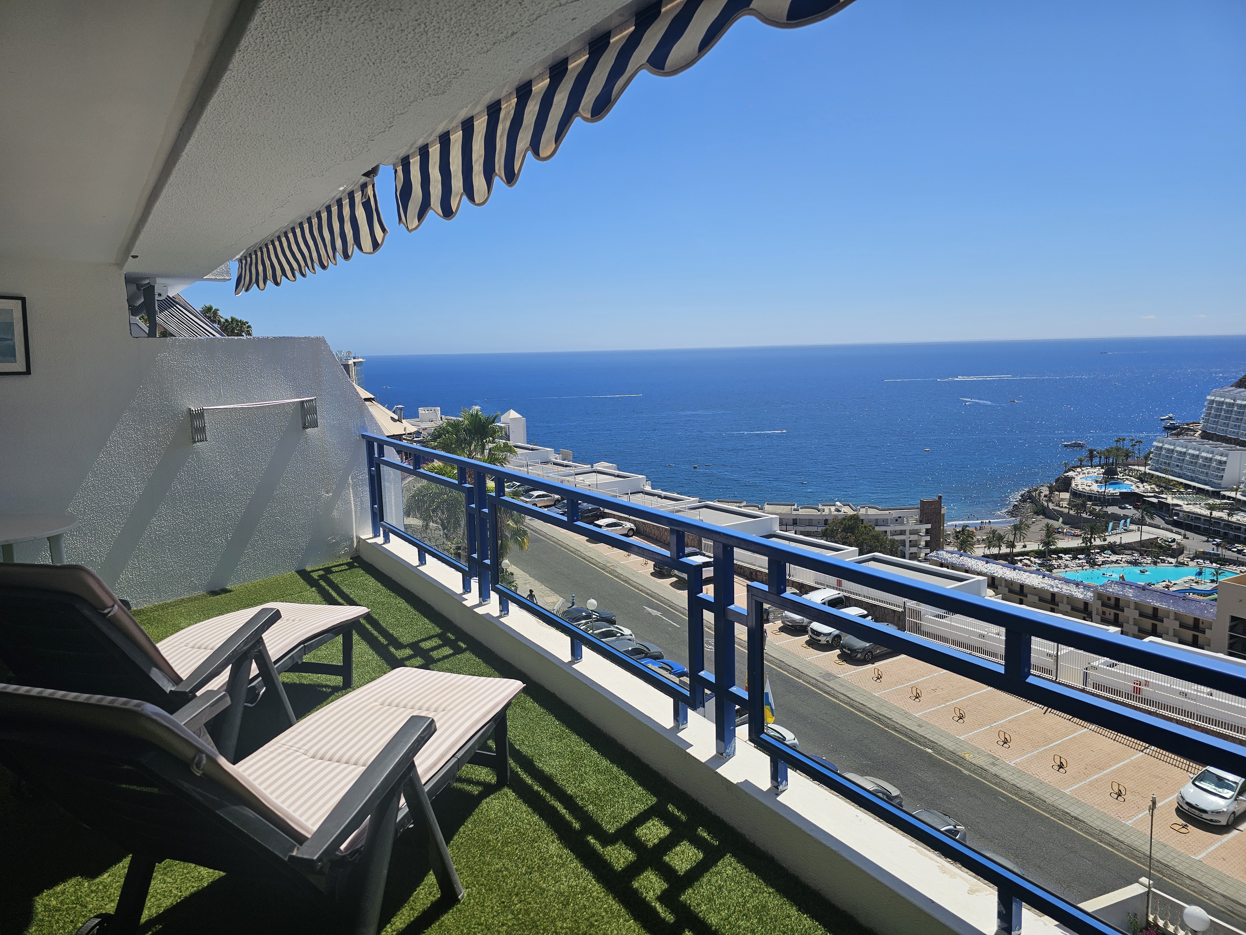 Atardecer desde la terraza