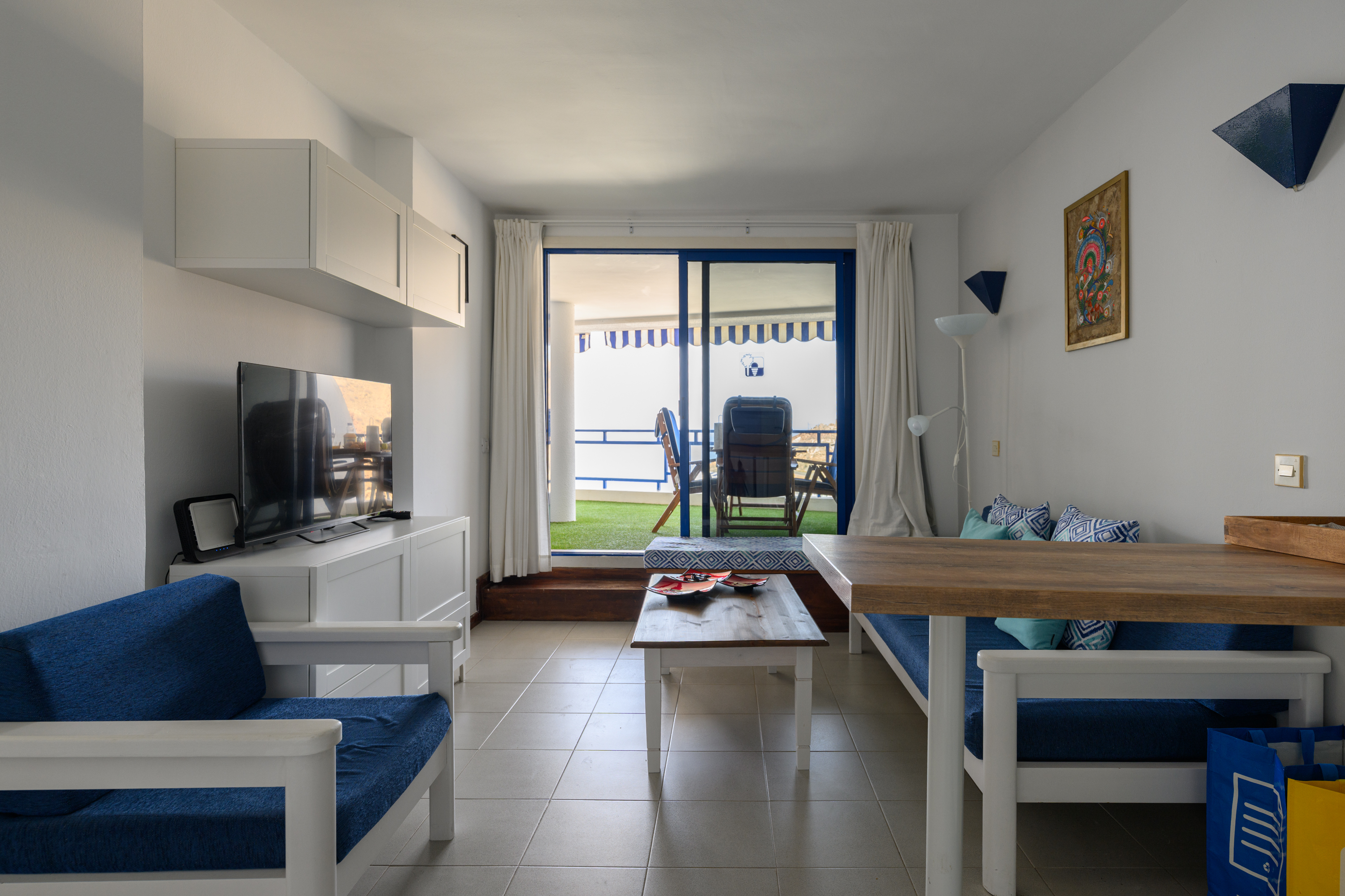 Piscina vista aérea